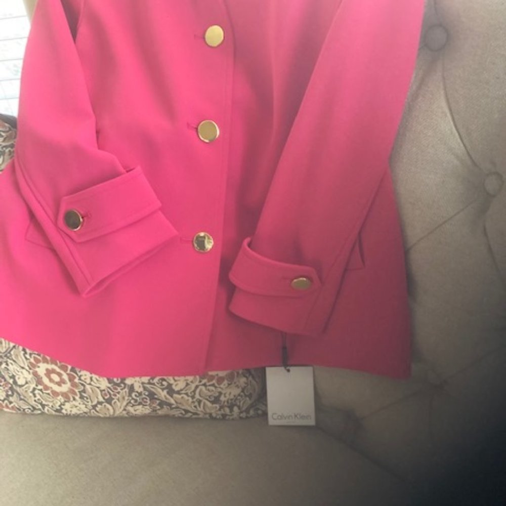 Calvin Klein Four Gold button down Jacket - Picture 6 of 11